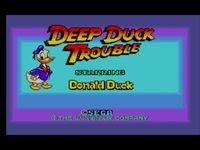 une photo d'Ã©cran de Deep Duck Trouble sur Sega Master System